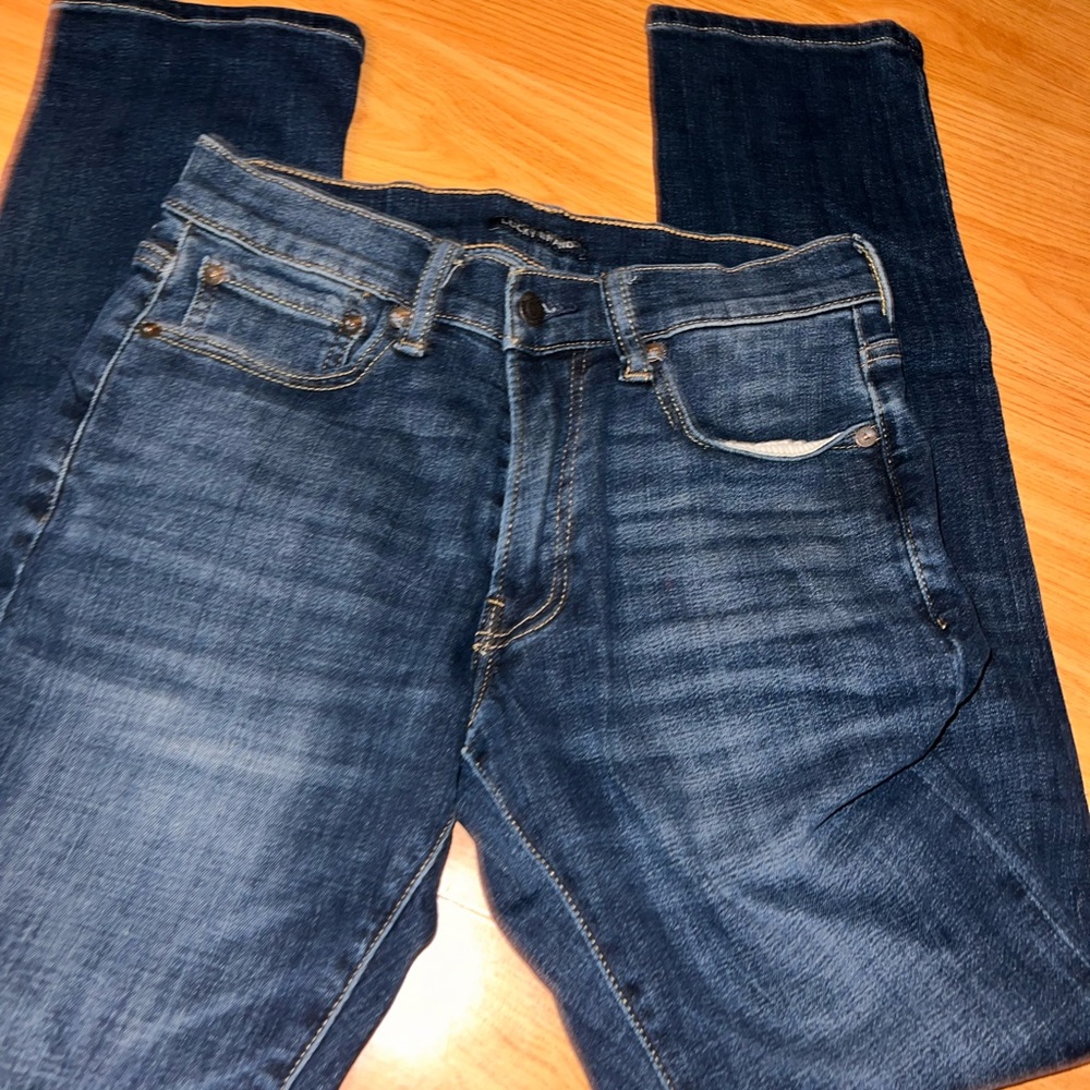 Lucky Brand Mens Jeans 1 Authentic slim  button fly 28X32